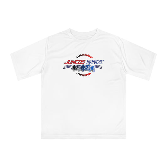 Juncos BMX Unisex Performance Code T-shirt by Artcode